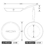 Titanium Series 10.5" Fry Pan with Lid - Image 5