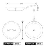 Titanium Series 12" Fry Pan with Lid - Image 5