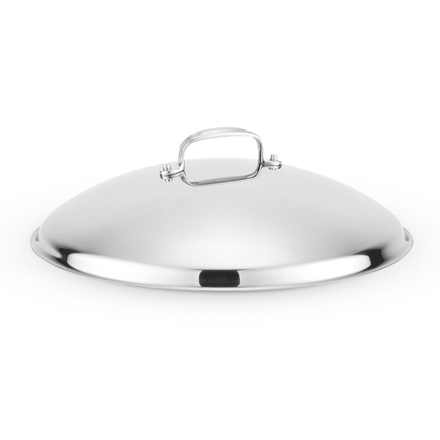 HSC-14926 Polished 13.5" Stainless Steel Lid - Image 1