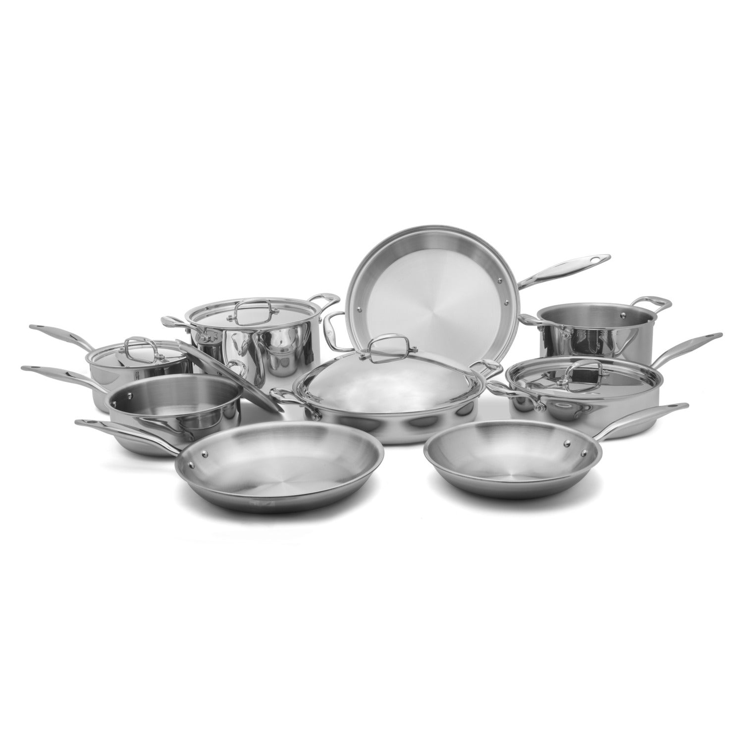 HSC-17314_b3dc25f2-0ad9-4cfc-819e-3b7d3f72d800 Titanium Series 14 Piece Gourmand Set - Image 1
